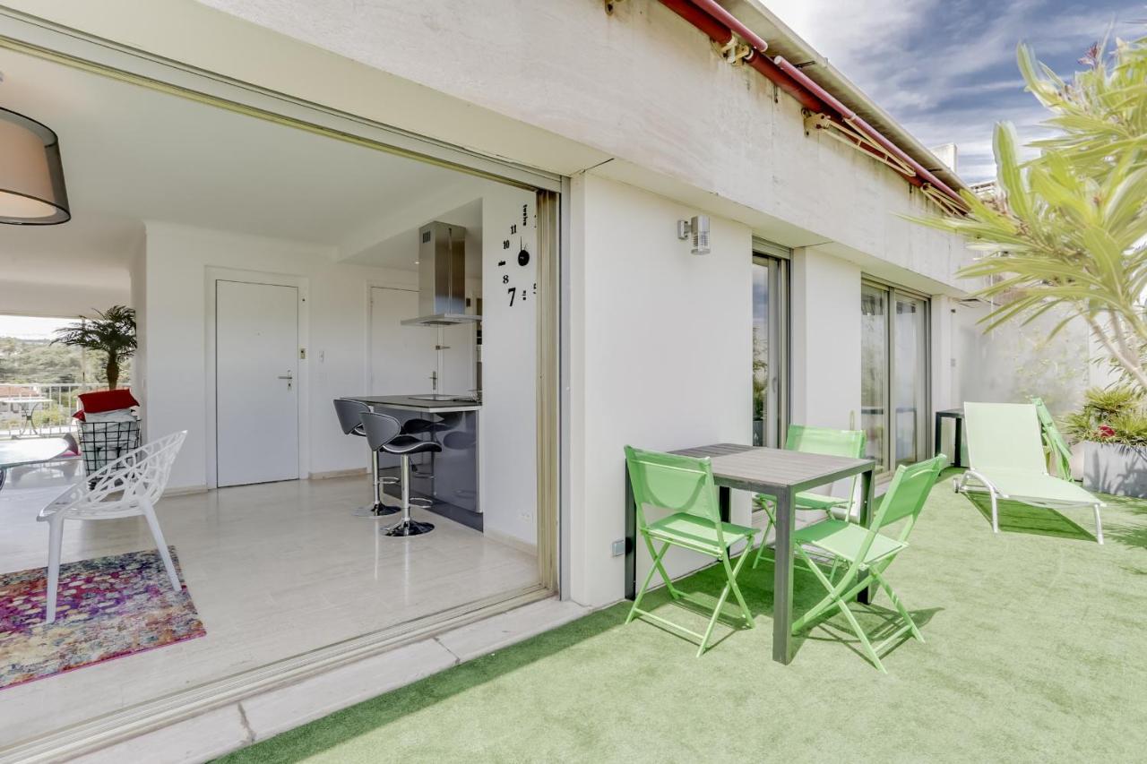 Immogroom - Apartment With Terrace - Ac - Parking Канны Экстерьер фото