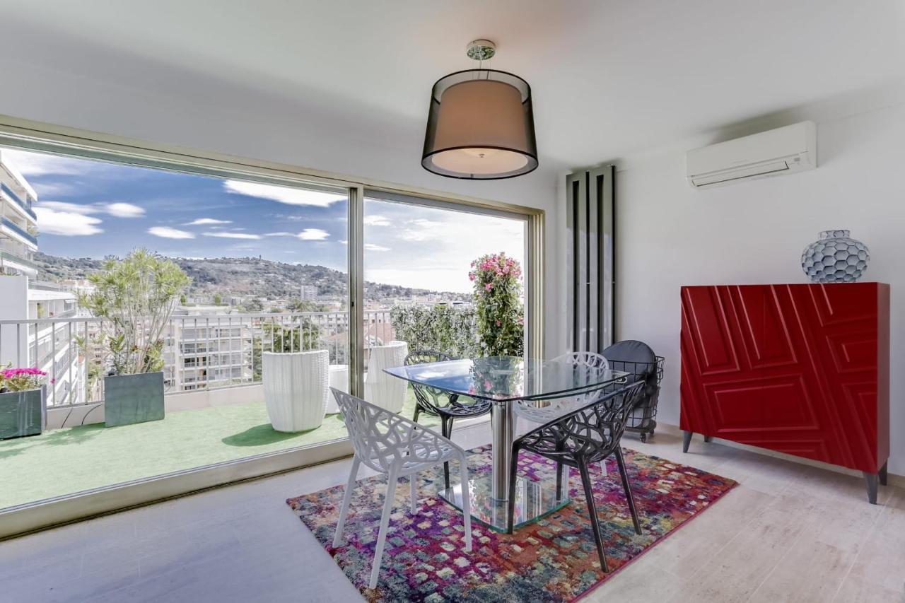 Immogroom - Apartment With Terrace - Ac - Parking Канны Экстерьер фото